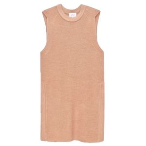 Wilfred Aritzia peach palmier sleeveless top small